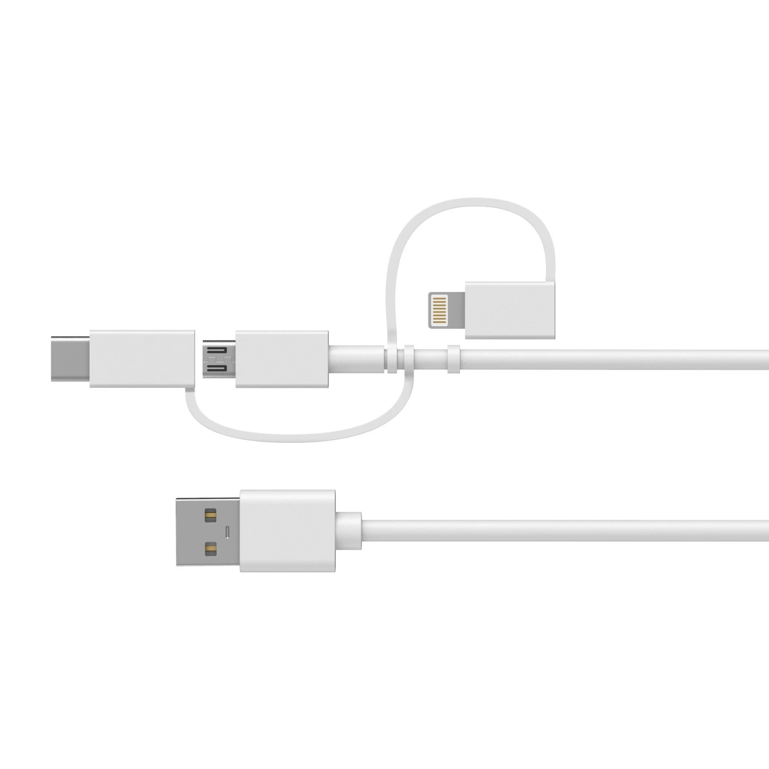 Otterbox 5,000 MAh 3-in-1 Portable Power Bank Mobile Charging Kit - White 8 Otterbox 5,000 MAh 3-in-1 Portable Power Bank Mobile Charging Kit - White - Image 6