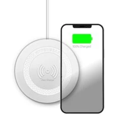 HyperGear 15W White ChargePad Pro Wireless Fast Charger W/ USB-C Adapter -OtterBox Store 64bad0b52f3b2895274576
