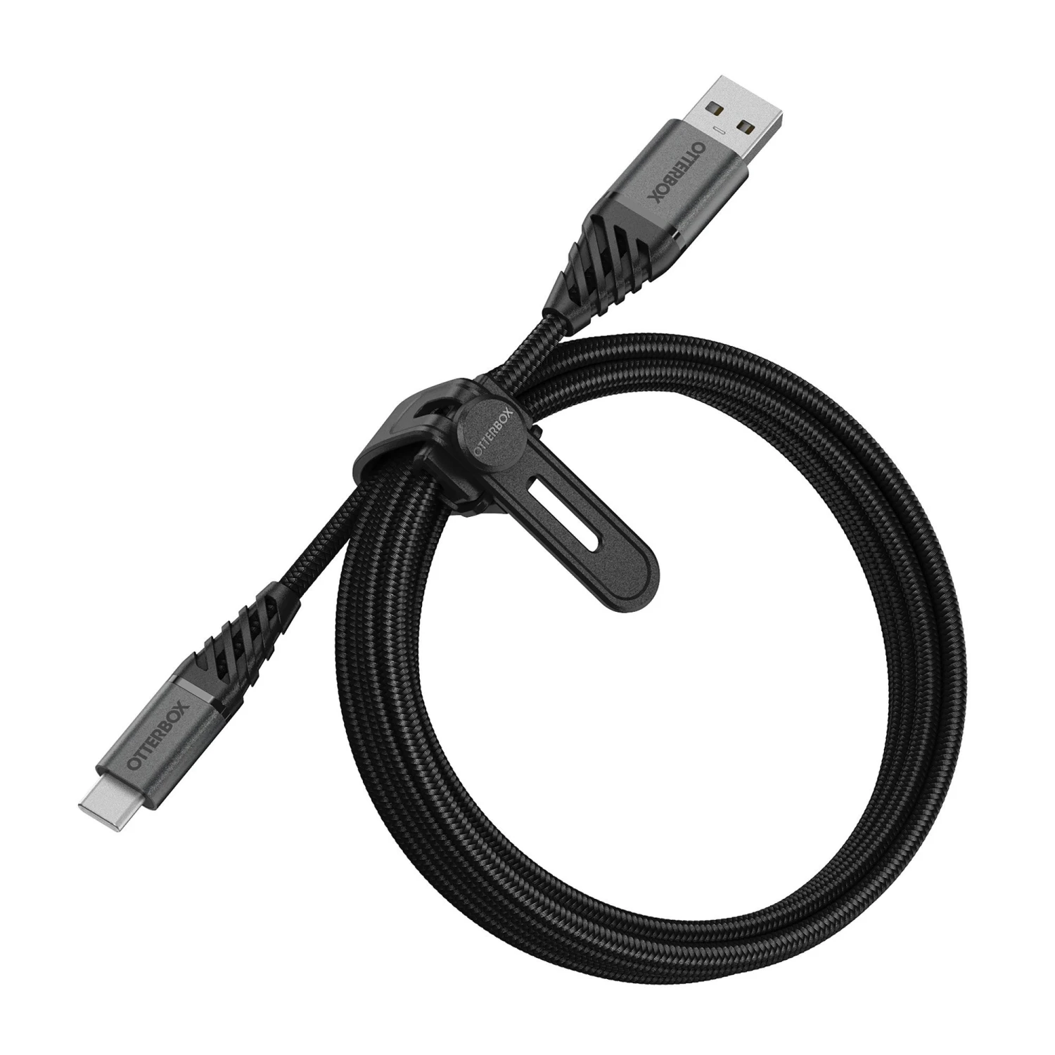 OtterBox (200cm) USB-A To USB-C Braided Charge And Sync Cable - Black 3 OtterBox (200cm) USB-A To USB-C Braided Charge And Sync Cable - Black