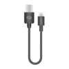 Naztech 6" USB-A To Lightning Charge And Sync Cable - Black -OtterBox Store 64ef80654e172912254648