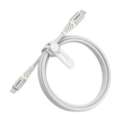 OtterBox (100cm) USB-C To Lightning Braided Charge And Sync Cable - White