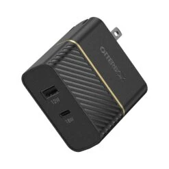 Otterbox 30W Dual Port USB-A & USB-C PD Wall Charger - Black