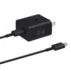 Samsung OEM 25W PD W/USB-C To USB-C Cable Wall Charger - Black -OtterBox Store 6526ea90b7b83544287209