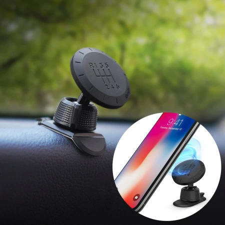 Ringke Gear Flexi Compact 360° Magnetic Car Mount Phone Holder - Black 3 Ringke Gear Flexi Compact 360° Magnetic Car Mount Phone Holder - Black