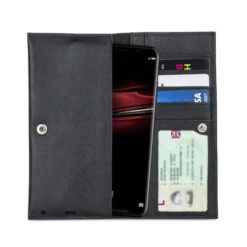 Olixar Primo Huawei Mate RS Porsche Design Leather Wallet Case - Black