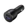 Official Huawei Black 40W USB-A Dual Port Car Charger With 1m USB-C Cable -OtterBox Store 71067