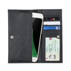 Olixar Primo Genuine Leather Oppo R11 Pouch Wallet Case - Black