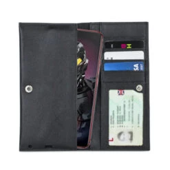 Olixar Primo Leather ZTE Nubia Red Magic Mars Wallet Case - Black