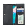 Olixar Primo Genuine Leather ZTE Blade V10 Wallet Case - Black -OtterBox Store 72108