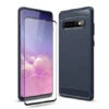 Olixar Sentinel Samsung S10 Case And Glass Screen Protector-Blue 1 Olixar Sentinel Samsung S10 Case And Glass Screen Protector-Blue -OtterBox Store 72780