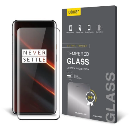 Olixar OnePlus 7T Pro 5G McLaren Full Cover Glass Screen Protector 3 Olixar OnePlus 7T Pro 5G McLaren Full Cover Glass Screen Protector