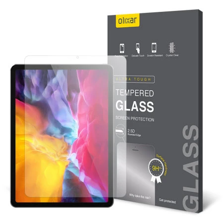 Olixar IPad Pro 11" 2020 2nd Gen. Tempered Glass Screen Protector 3 Olixar IPad Pro 11" 2020 2nd Gen. Tempered Glass Screen Protector