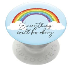 PopSockets X Lovecases Universal 2-in-1 Stand & Grip - Rainbow Design