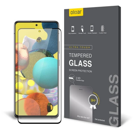 Olixar Samsung Galaxy A51 5G Tempered Glass Screen Protector 3 Olixar Samsung Galaxy A51 5G Tempered Glass Screen Protector