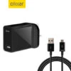 Olixar High Power UK Mains Charger With Micro-USB Cable 1m - Black -OtterBox Store 81570