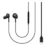 Official Samsung Tuned By AKG USB-C Wired Earphones With Microphone - Black -OtterBox Store 82585