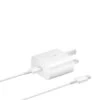 Official Samsung 25W Fast Mains Charger & 1m USB-C To C Cable - White -OtterBox Store 84164