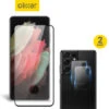 Olixar Screen Protector & 2 Pack Camera Protectors - For Samsung Galaxy S21 Ultra -OtterBox Store 84207