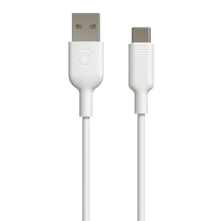 Muvit Eco-Friendly USB A To USB-C Cable 1.2M - White 3 Muvit Eco-Friendly USB A To USB-C Cable 1.2M - White