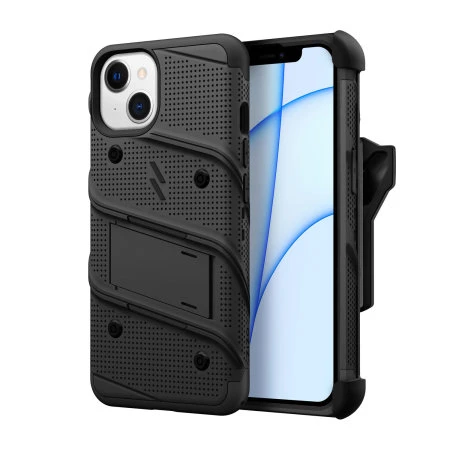 Zizo Bolt Protective Case & Screen Protector - Black - For IPhone 13 3 Zizo Bolt Protective Case & Screen Protector - Black - For IPhone 13