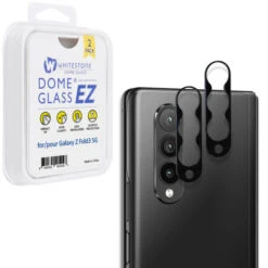 Whitestone Dome EZ Samsung Galaxy Z Fold 3 Camera Protector - 2 Pack