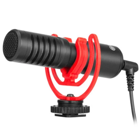 Boya Universal Compact Shotgun Microphone For Mobile & PC - Black 3 Boya Universal Compact Shotgun Microphone For Mobile & PC - Black