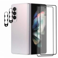 Whitestone Dome EZ Samsung Z Fold 3 Glass Screen & Camera Protectors