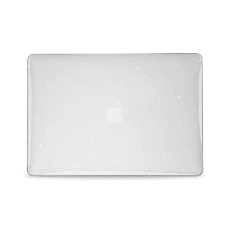 Olixar ToughGuard MacBook Pro 13 Inch 2020 Glitter Case - Silver 3 Olixar ToughGuard MacBook Pro 13 Inch 2020 Glitter Case - Silver