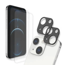 Whitestone Dome Screen & Camera Protector Twin Pack - For IPhone 13