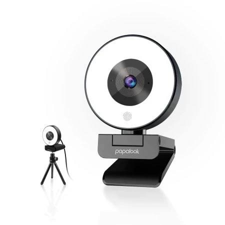 Papalook 1080P Full HD Webcam With Ring Light 3 Papalook 1080P Full HD Webcam With Ring Light