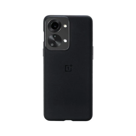 Official OnePlus Sandstone Black Bumper Case - For OnePlus Nord 2T 3 Official OnePlus Sandstone Black Bumper Case - For OnePlus Nord 2T