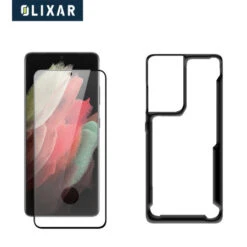 Olixar NovaShield Case And Screen Protector Protective Pack - For Samsung Galaxy S21 Ultra