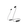 Official Sony WI C100 In-Ear Wireless Headphones - Black -OtterBox Store 90314