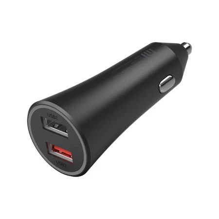 Official Xiaomi Black 37W USB-A Dual Port Car Charger 3 Official Xiaomi Black 37W USB-A Dual Port Car Charger