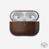 Nomad Horween Rustic Brown Premium Leather Case - For AirPods Pro 2 -OtterBox Store 90643