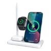 XO White 15W 3-in-1 Wireless Charging Stand -OtterBox Store 95275