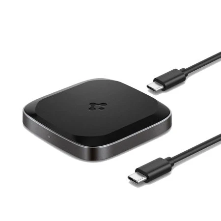 Spigen PowerArc 15W Black Wireless Charging Pad 3 Spigen PowerArc 15W Black Wireless Charging Pad
