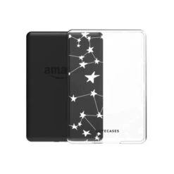 Lovecases White Stars & Moon Gel Case - For Kindle 10 10th Gen 2019
