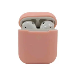 Pink Soft Silicone Case - For AirPods 1 & 2