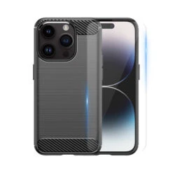 Olixar Sentinel Black Case And Tempered Glass Screen Protector - For IPhone 15 Pro Max