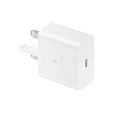 Official Samsung 15W White USB-C Mains Charger With USB-C To USB-C Cable 4 Official Samsung 15W White USB-C Mains Charger With USB-C To USB-C Cable - Image 2