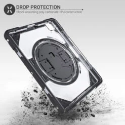 Olixar IPad Pro 12.9" 2020 4th Gen. Tough Armour Case - Clear Black -OtterBox Store a 358