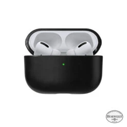 Nomad Horween Black Leather Premium Case - For AirPods Pro 2 -OtterBox Store a 413