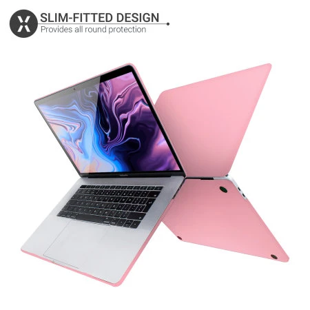 Olixar MacBook Air 13 Inch 2018 Tough Protective Case - Pink 4 Olixar MacBook Air 13 Inch 2018 Tough Protective Case - Pink - Image 2