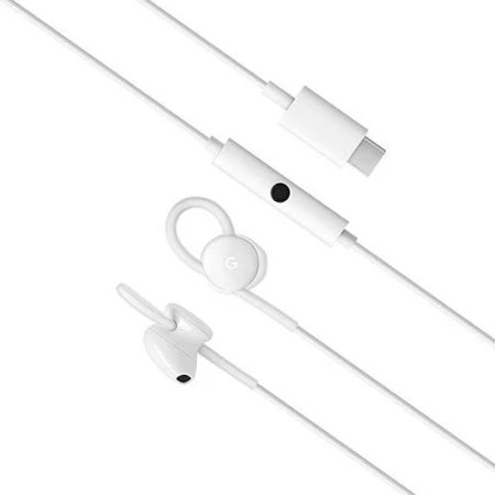 Official Google White In-Ear Wired USB-C Earbuds With Built-in Microphone 4 Official Google White In-Ear Wired USB-C Earbuds With Built-in Microphone - Image 2