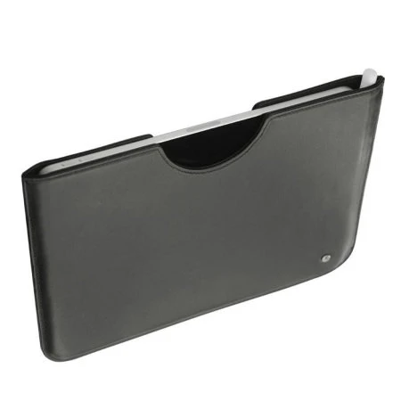 Noreve Grained Black Leather Pouch With Apple Pencil Slot - For Apple IPad Air 4 Noreve Grained Black Leather Pouch With Apple Pencil Slot - For Apple IPad Air - Image 2