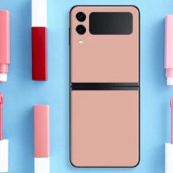 Olixar Light Pink Protective Skin - For Samsung Galaxy Z Flip4 -OtterBox Store a 510