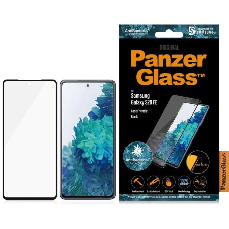 PanzerGlass Samsung Galaxy S20 FE Glass Screen Protector - Black 4 PanzerGlass Samsung Galaxy S20 FE Glass Screen Protector - Black - Image 2