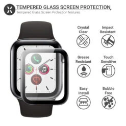 Olixar Scratch-Resistant 44mm Screen Protector - For Apple Watch Series SE/ 6 / 5 / 4 -OtterBox Store a 596