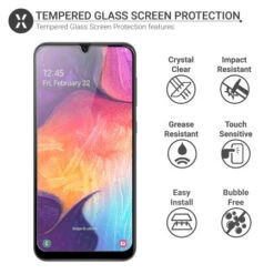 Olixar Samsung Galaxy A50 Tempered Glass Screen Protector -OtterBox Store a 600